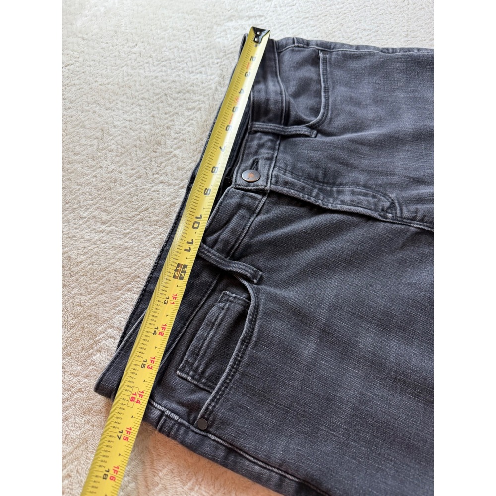 Athleta Sculptek Straight Leg Jeans Washed Black Denim Size 10 RN 54023 - Picture 3 of 16